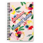 Woman in Death Care Spiral notebook