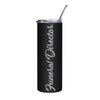Funeral Director stainless steel tumbler
