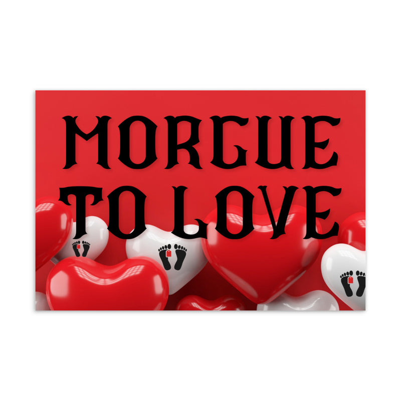 Morgue to Love card
