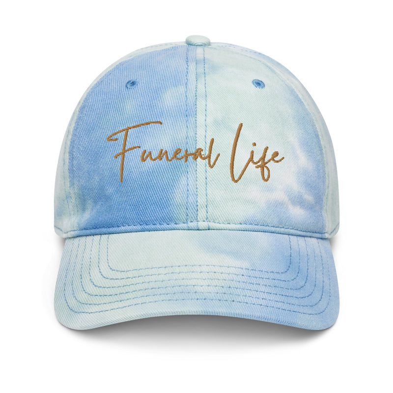 Funeral Life Tie dye hat