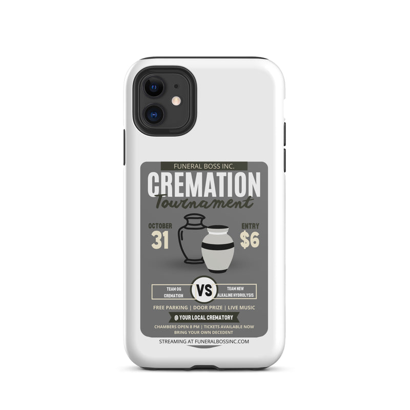 Cremation Tournament Tough iPhone case