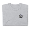 Funeral Wreath Embroidered T-Shirt