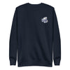 Skull Embroidered Pullover