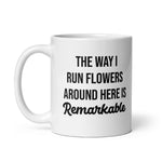 Remarkable (Flowers) mug